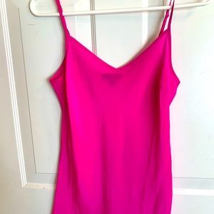 J Crew Pink Silk tank